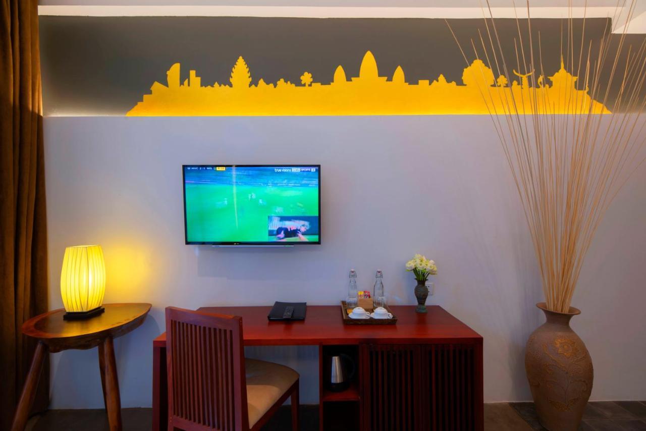 Solitaire Kamreuk Resort Siem Reap Bagian luar foto